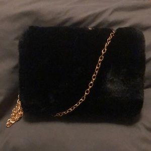 Fuzzy Bar Purse